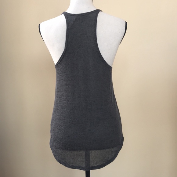 Urban Outfitters Project Social T Gray Racerback Knit Tank - Picture 7 of 12